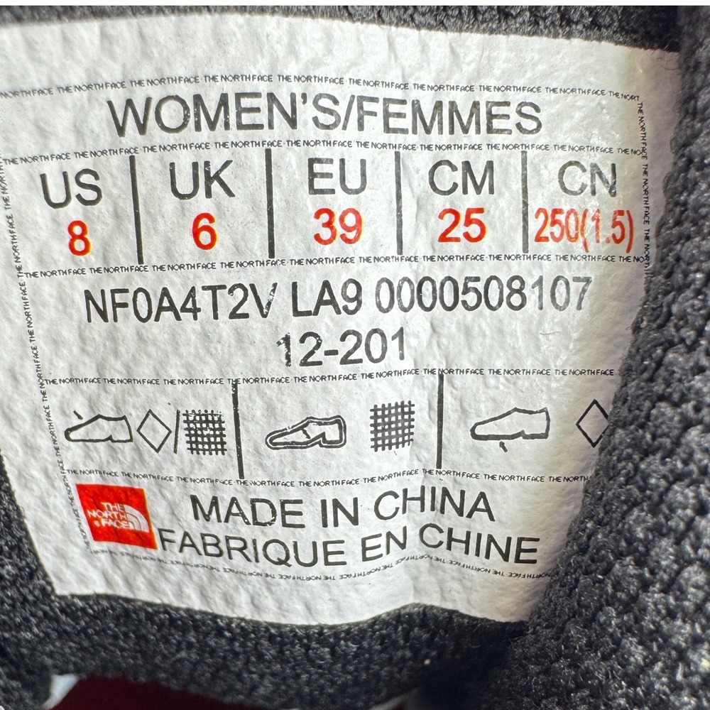 The North Face Vectiv Taraval Futurelight Hiking Shoes Womens Size 8 White Black - Picture 13 of 16